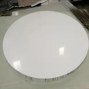 Panells de xapa de formigó d'alumini de forma rodona